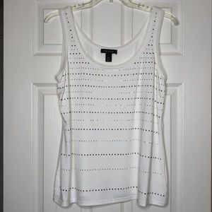 ❤️3/$20 White House Black Market tank top Sz xl